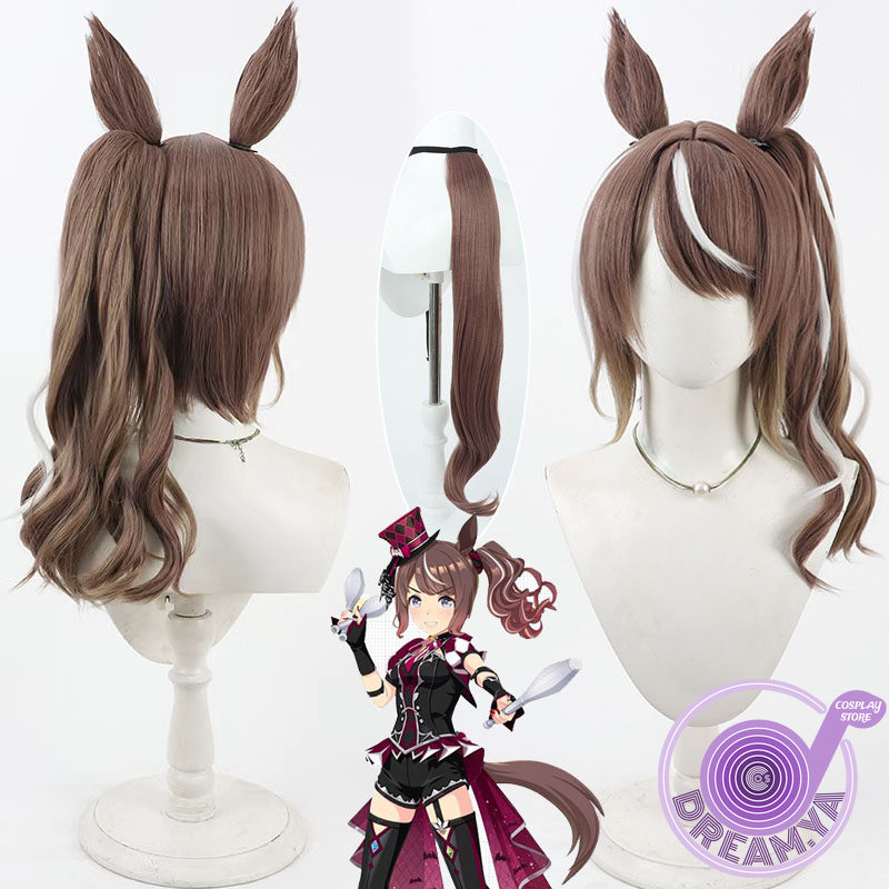 Anime Cosplay Wig Heat Resistant - Парик для косплея Highkey Hallowed Uma