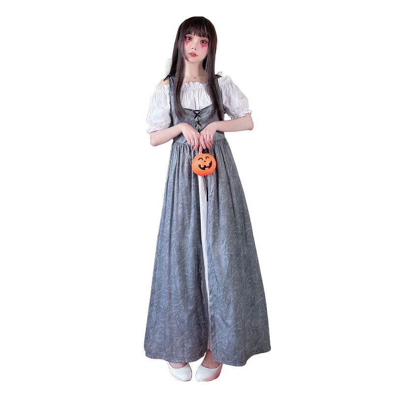 Medieval Renaissance Dress Women - Женский средневековый костюм в стиле Ренессанс: