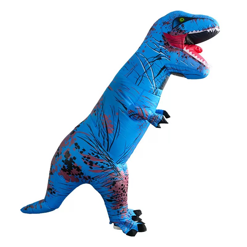Надувной костюм Тираннозавра д – обзор и цена Inflatable Dinosaur Costume Adult